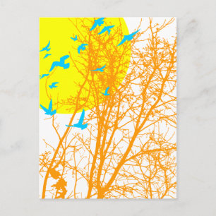 Stumpfvögel Postkarte