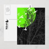 Stumpfvögel Postkarte (Vorne/Hinten)