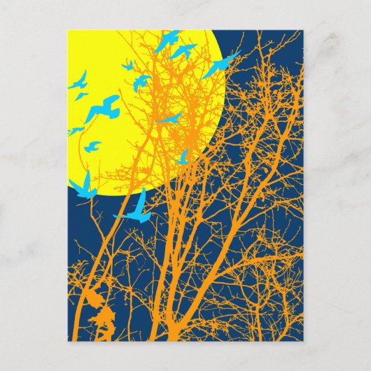 Stumpfvögel Postkarte (Vorderseite)