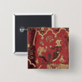 Stumpwork, das Tristan und Isolde darstellt Button (Vorne & Hinten)