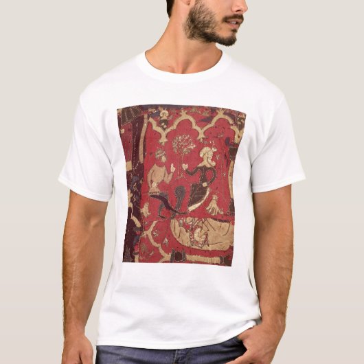 Stumpwork, das Tristan und Isolde darstellt T-Shirt (Vorderseite)