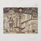 Stumpwork mit Charles I und Charles II. Postkarte (Vorderseite)