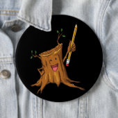 Stumpy Knopf-(kolossales) Schwarzes Button (Beispiel)