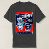 STUMPY PETES House of Ham Werbung Print T-Shirt (Design vorne)