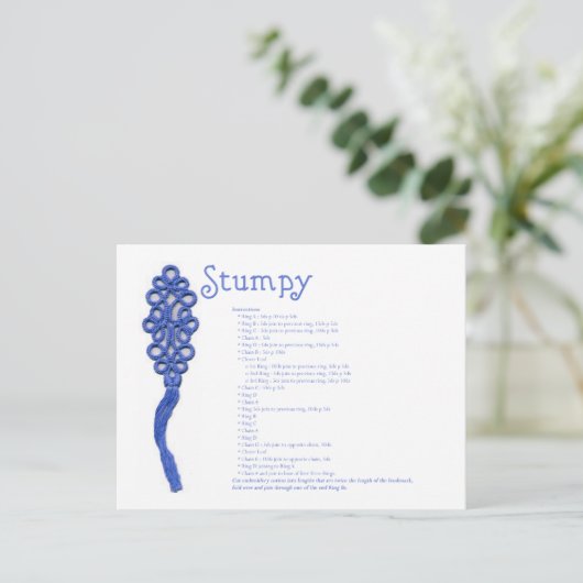 Stumpy Postcard Postkarte (Stehend Vorderseite)