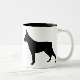 Stumpy Schwanz-Vieh-Hund Zweifarbige Tasse