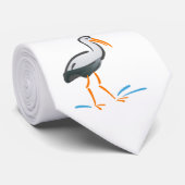 Stumpy Stork Krawatte (Gerollt)