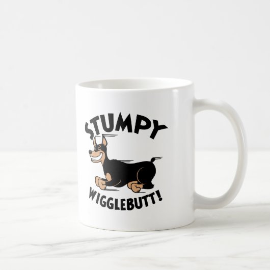 Stumpy Wigglebutt! Kaffeetasse (Rechts)