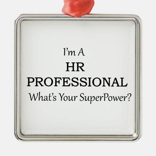 Stunde beruflich silbernes ornament (Vorne)