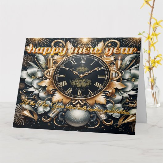 Stunde des Neubeginns mit Personalisiertem Ich Karte (Gelbe Blume)