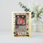 Stunden von Catherine von Cleves Postkarte (Stehend Vorderseite)