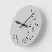 Stunden Zeit Crazy Zahlen rund Uhr (Winkel)