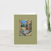 Stundenbuch Feiertagskarte (Vorderseite)