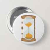 Stundenglas Button (Vorne & Hinten)