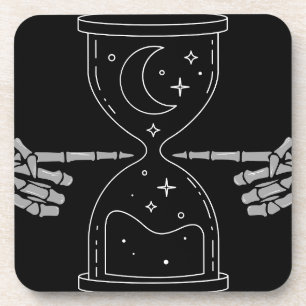 Stundenglas der Sets des Todes Untersetzer