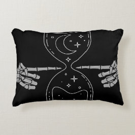 Stundenglas des Todespolsters Dekokissen