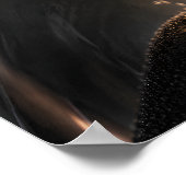 Stundenglas Herzförmiger Sand Poster (Ecke)