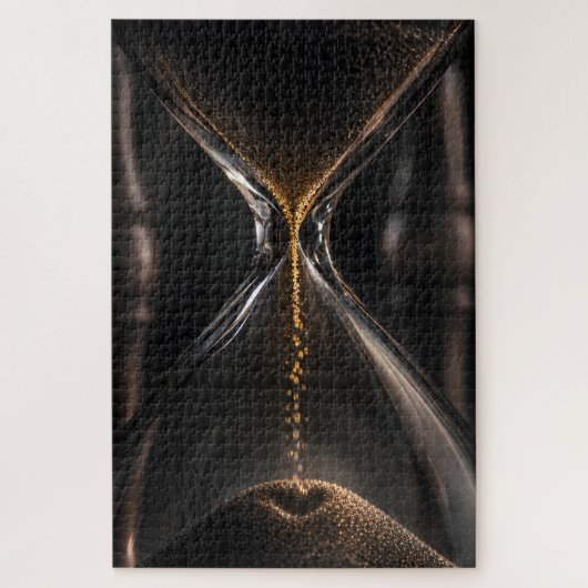 Stundenglas Herzförmiger Sand Puzzle (Vertikal)