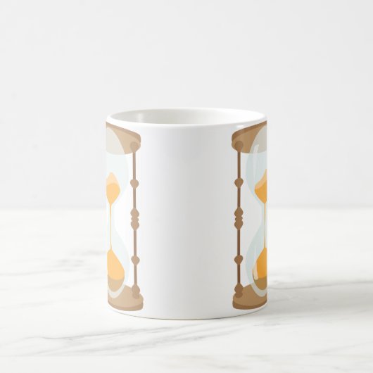 Stundenglas Kaffeetasse (Mittel)