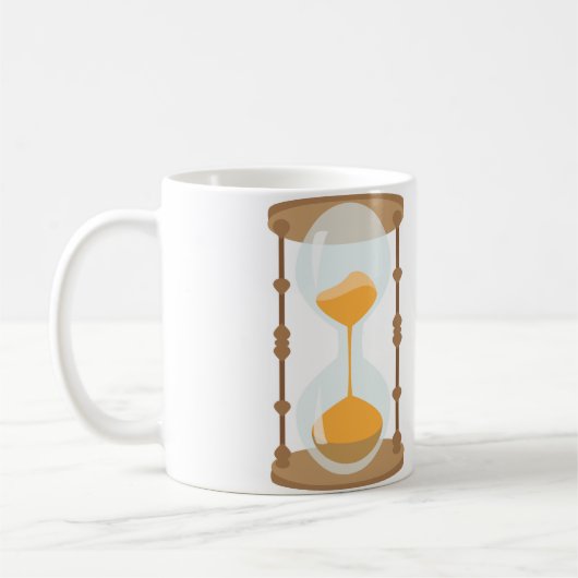 Stundenglas Kaffeetasse (Links)