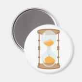 Stundenglas Magnet (Vorderseite/Rückseite)