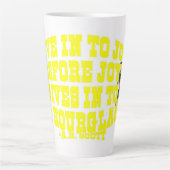 Stundenglas Milchtasse (Vorderseite)