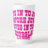 Stundenglas Milchtasse (Vorderseite)