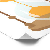 Stundenglas Poster (Ecke)