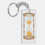 Stundenglas Schlüsselanhänger (Vorderseite links)