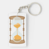 Stundenglas Schlüsselanhänger (Rückseite)