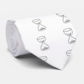 Stundenglas / Timer Krawatte (Gerollt)