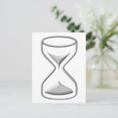 Stundenglas / Timer Postkarte (Stehend Vorderseite)