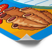 Stundenplakat Poster (Ecke)