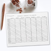 Stundenplaner Organisation Briefbogen