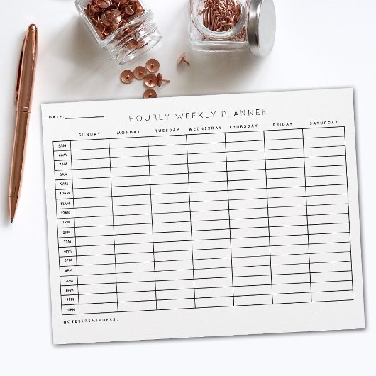 Stundenplaner Organisation Briefbogen