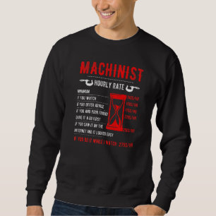 Stundensatz 1 der Maschinen Sweatshirt