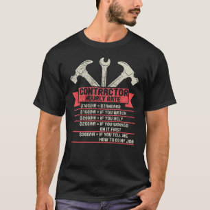 Stundensatz der mechanischen Reparatur T-Shirt
