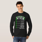 Stundensatz für Dolmetscher T-Shirt (Vorne ganz)