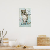 Stung Cat Vintag Valentine Poster (Küche)