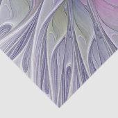 Stunning Beauty Modern Abstract Fractal Art Flower Seidenpapier (Detail)