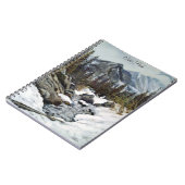 Stunning Estes Park Colorado Winter Stream Notizblock (Linke Seite)