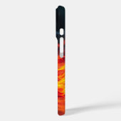 Stunning Flame-boyant Firebird Hot Mandarin Duck Case-Mate iPhone Hülle (Rückseite / Links)