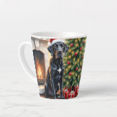 Stunning Great Dane Christmas Milchtasse (Linke Ecke)