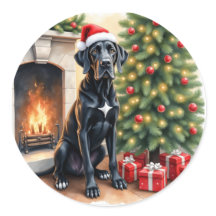 Stunning Great Dane Christmas 