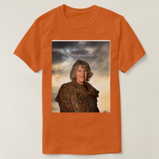 Stunning HRH Camilla Duchess of Cornwall Graphic T-Shirt (Design vorne)