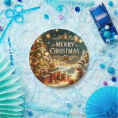 stunning Merry Christmas Pappteller (Party)