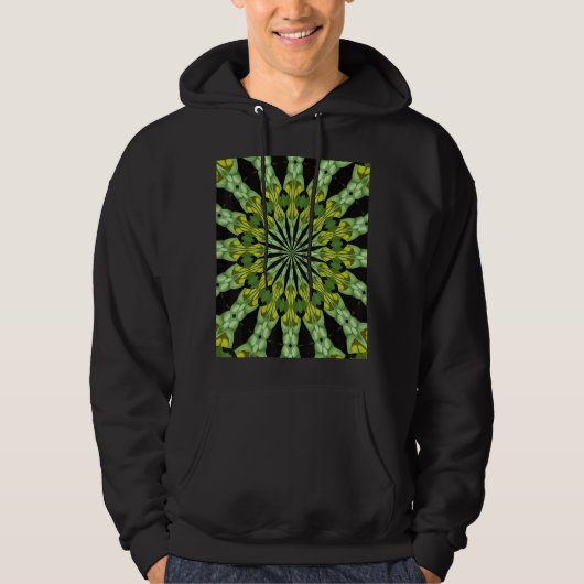 Stunning Multicolored Symmetrical Pattern Citrus T Hoodie (Vorderseite)