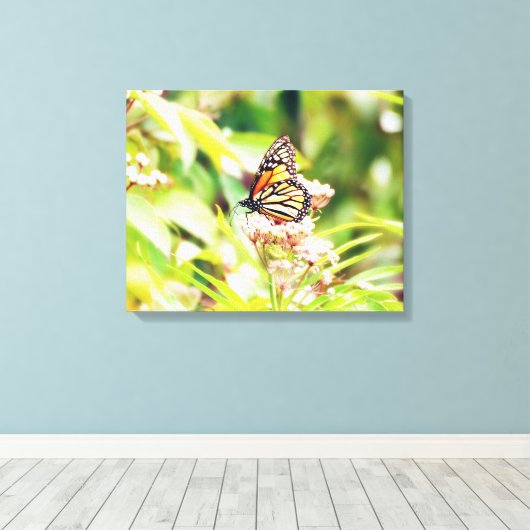 Stunning Nature & Butterfly Art Foam Board Leinwanddruck (Insitu (Holzboden))