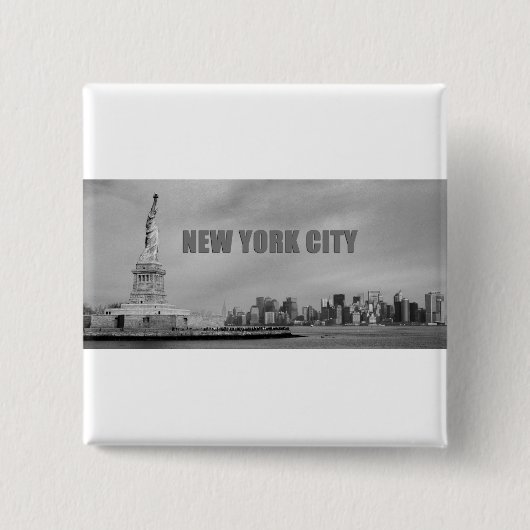 Stunning New York Button (Vorderseite)