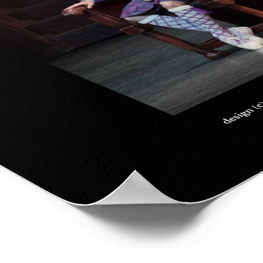 stunning poster for LA SYLPHIDE ballet (Ecke)